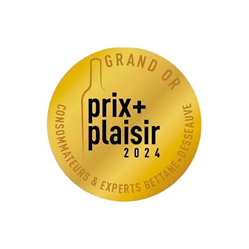 La médaille Grand Or du Prix Plaisir Bettane et Desseauve